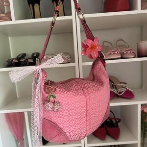 Coach Pink Shoulder Bag
